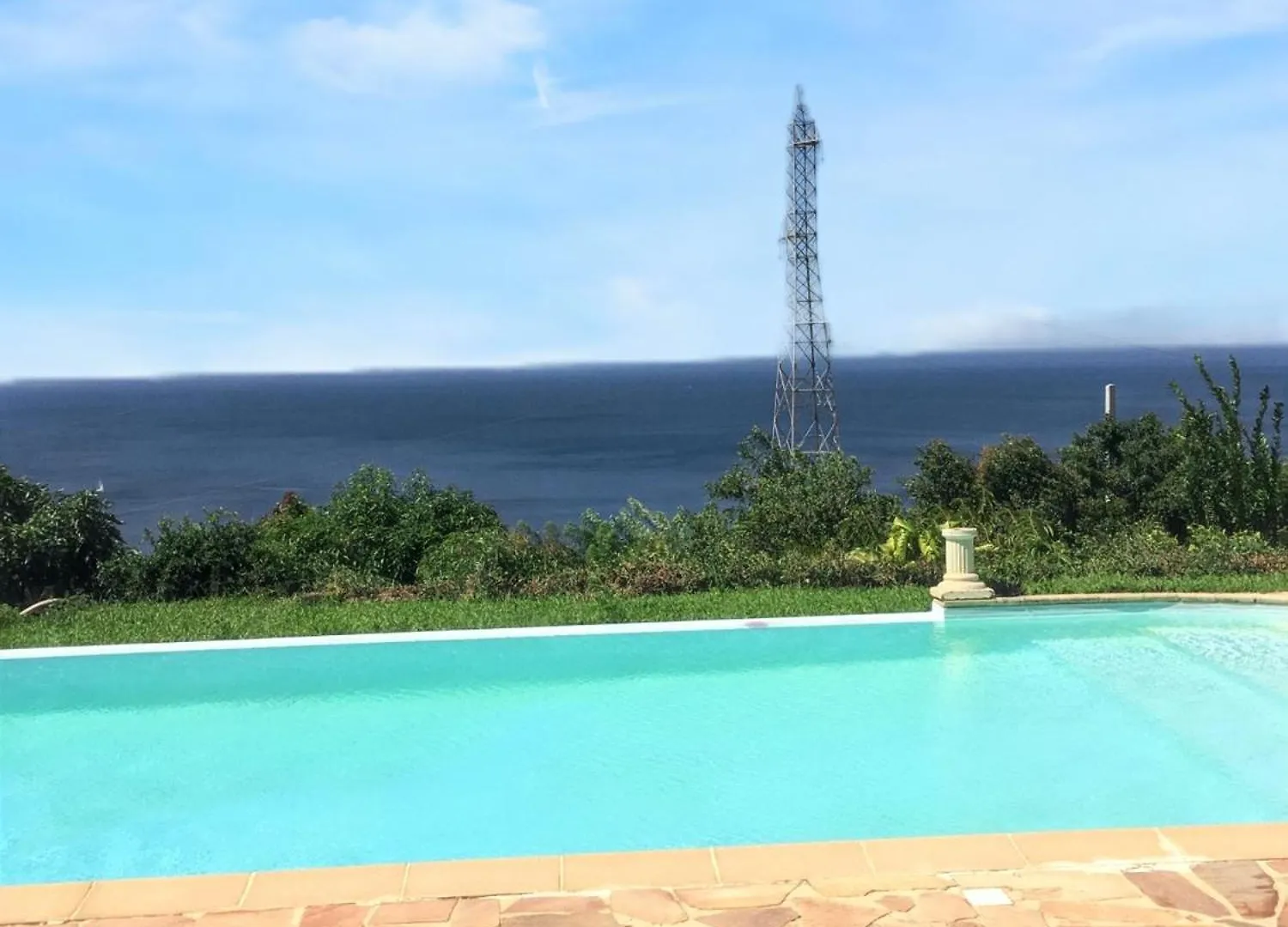 Villa Enchantee Avec Vue Sur Mer Et Piscine Au Carbet Ле-Карбе 0*,